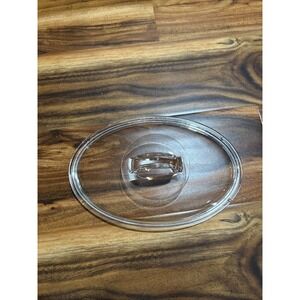 Pyrex 9-5/8" Oval Clear Glass Lid L - 31 -C